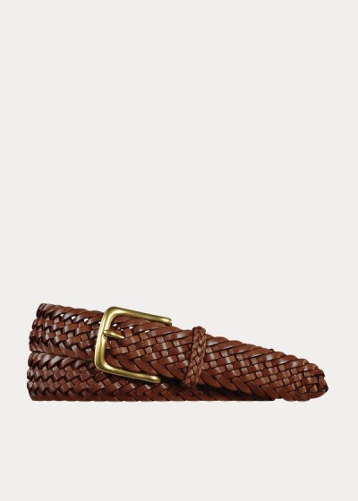 Ralph Lauren Sportsman Braided Bælte Herre Danmark (IYHEG2359)